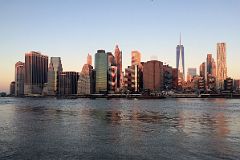 06 Sunrise On New York Financial District Skyline From Brooklyn Heights